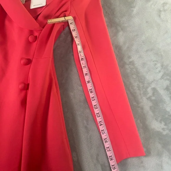 Dorothee Schumacher emotional essence off the shoulder pink blazer dress - Picture 15 of 16